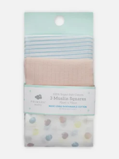 3-Pack Burp Cloths|Primark
