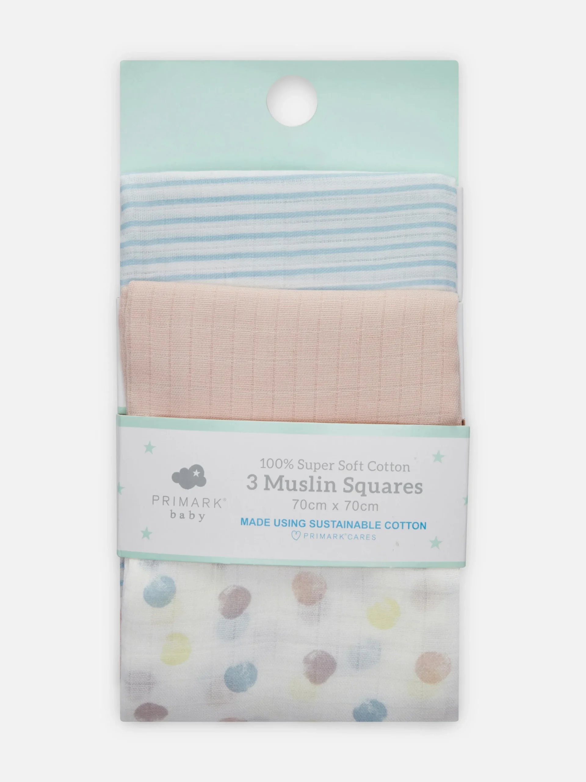 3-Pack Burp Cloths|Primark