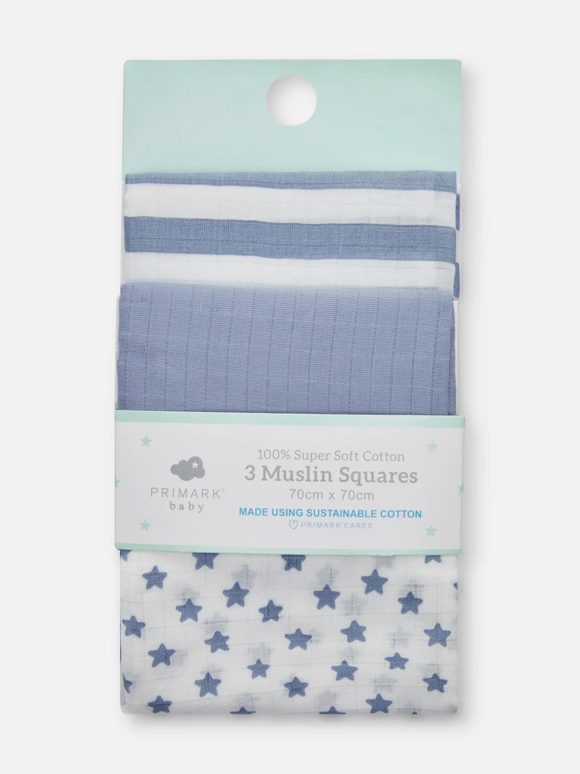3-Pack Burp Cloths|Primark Best