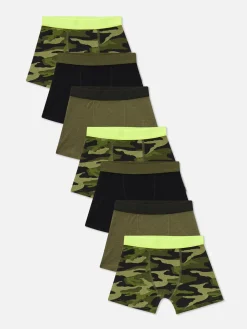 7-Pack Camo Boxer Briefs|Primark