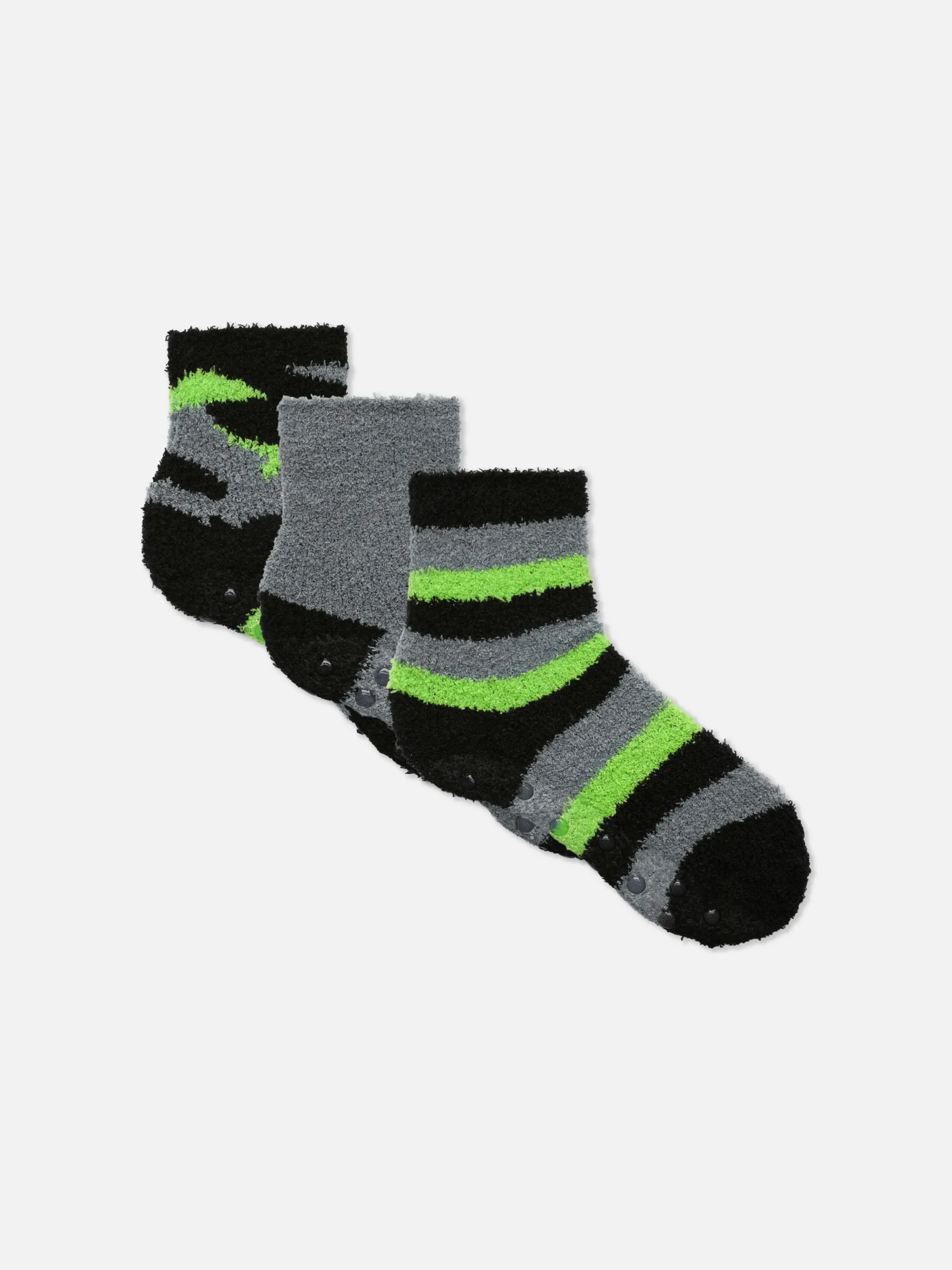 3-Pack Camo/Striped Ankle Socks|Primark Discount