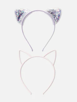 2-Pack Cat Ear Headbands|Primark Best