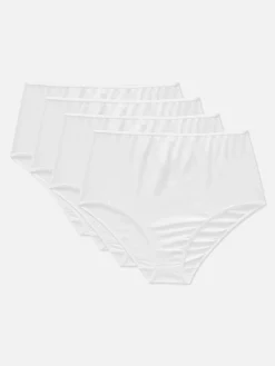 4-Pack Cotton Full Briefs|Primark New
