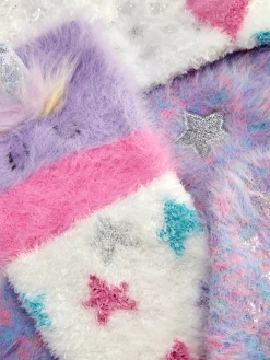 2-Pack Cozy Unicorn Socks|Primark New