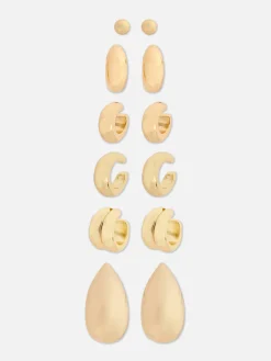 6-Pack Cuff Earrings|Primark Sale
