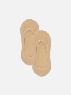 2-Pack Cushioned Sole Footie Socks|Primark
