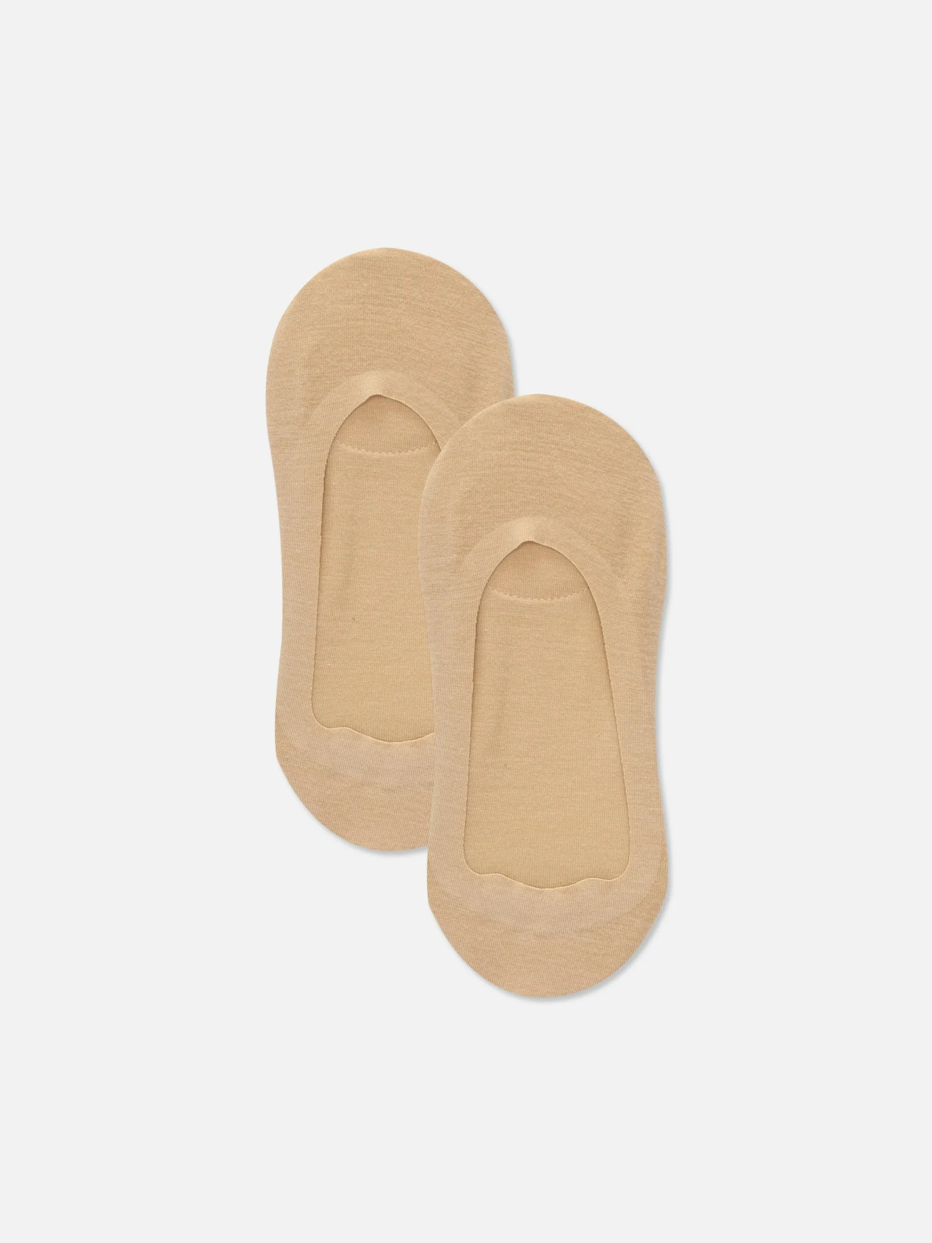 2-Pack Cushioned Sole Footie Socks|Primark