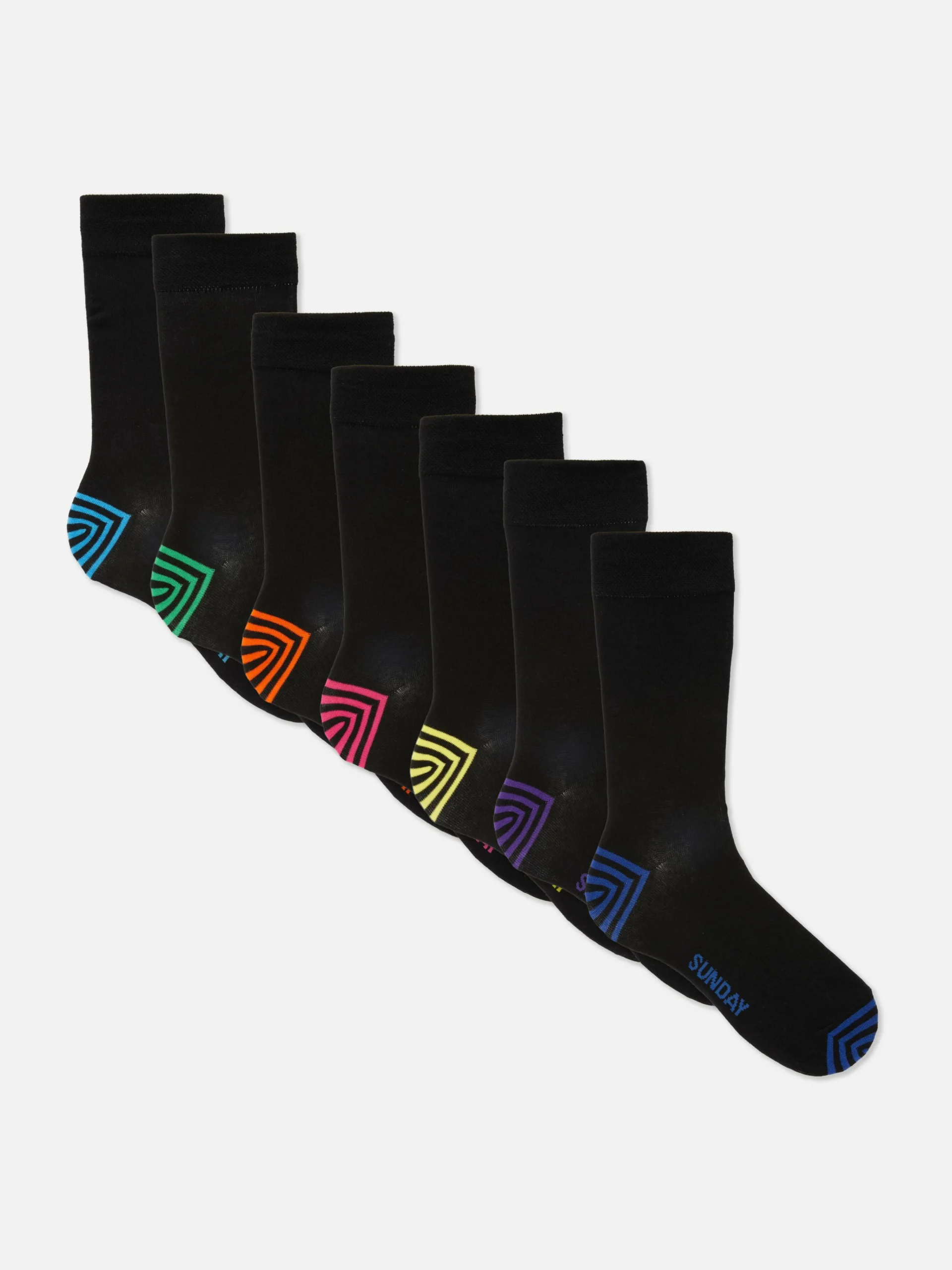 7-Pack Day Of The Week Socks|Primark Outlet