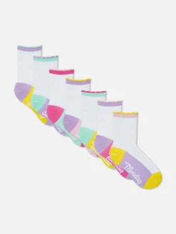 7-Pack Days Of The Week Ankle Socks|Primark Best