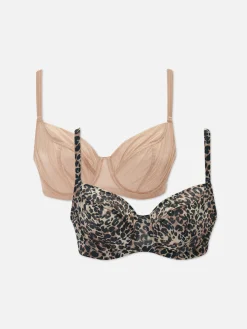 2-Pack D-G Non-Padded Bras|Primark Clearance