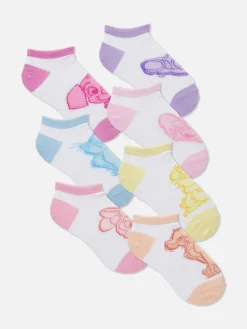 7-Pack Disney Characters Sneaker Socks|Primark Best