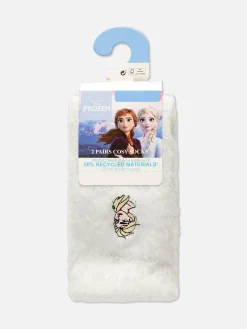 2-Pack Disney’s Frozen Cozy Socks|Primark Outlet