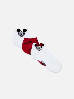 3-Pack Disney’s Mickey And Minnie Mouse Socks|Primark Hot