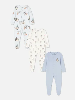 3-Pack Disney’s Mickey Mouse And Friends Sleepers|Primark Discount