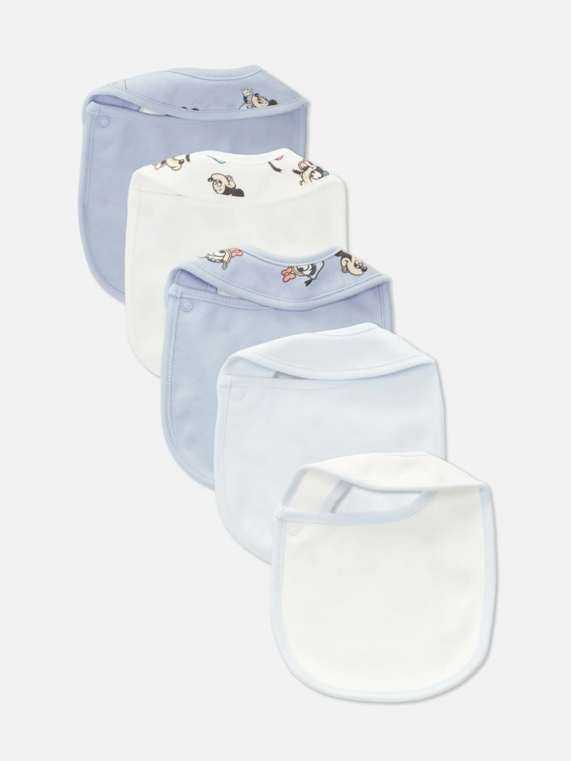 5-Pack Disney’s Mickey Mouse And Friends Bibs|Primark