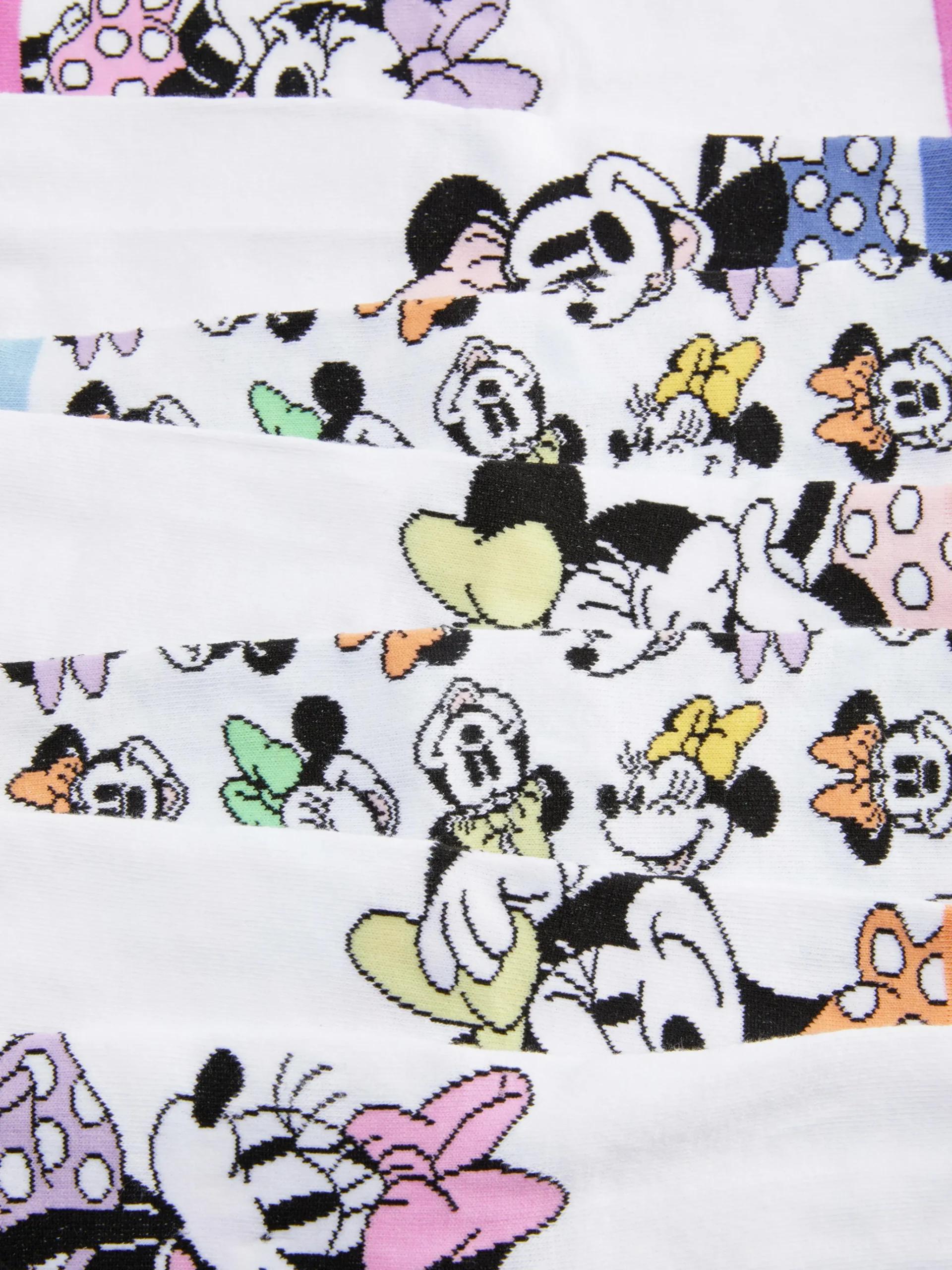 7-Pack Disney’s Minnie Mouse Ankle Socks|Primark Outlet