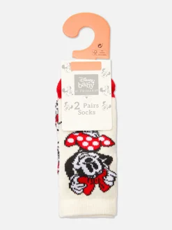 2-Pack Disney’s Minnie Mouse Baby Socks|Primark Online