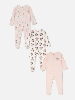 3-Pack Disney’s Minnie Mouse And Daisy Duck Sleepers|Primark New