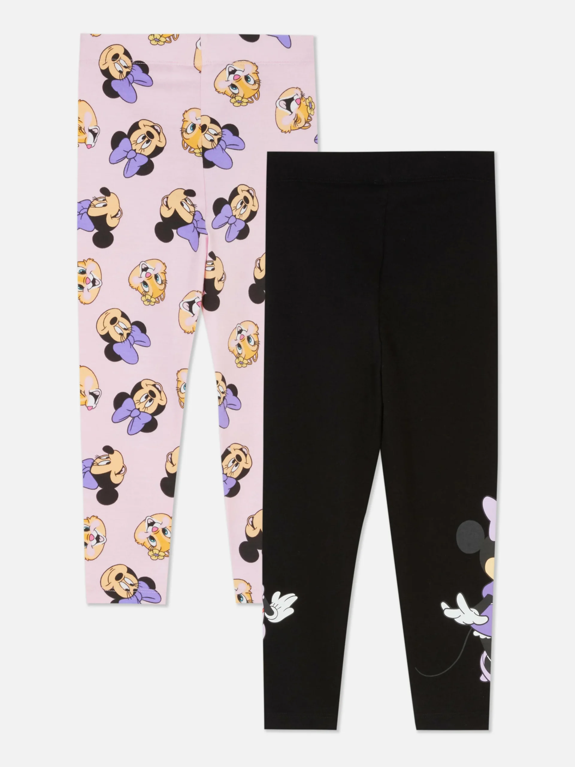 2-Pack Disney’s Minnie Mouse And Friends Leggings|Primark