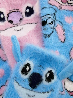 2-Pack Disney’s Stitch And Angel Cozy Socks|Primark Best