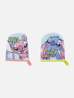 2-Pack Disney’s Stitch Bath Mitts|Primark Best