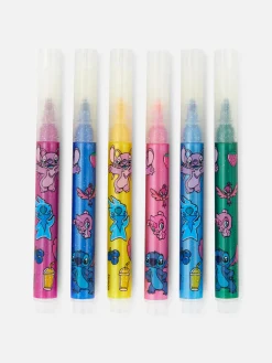 6-Pack Disney’s Stitch Glitter Marker Pens|Primark Sale