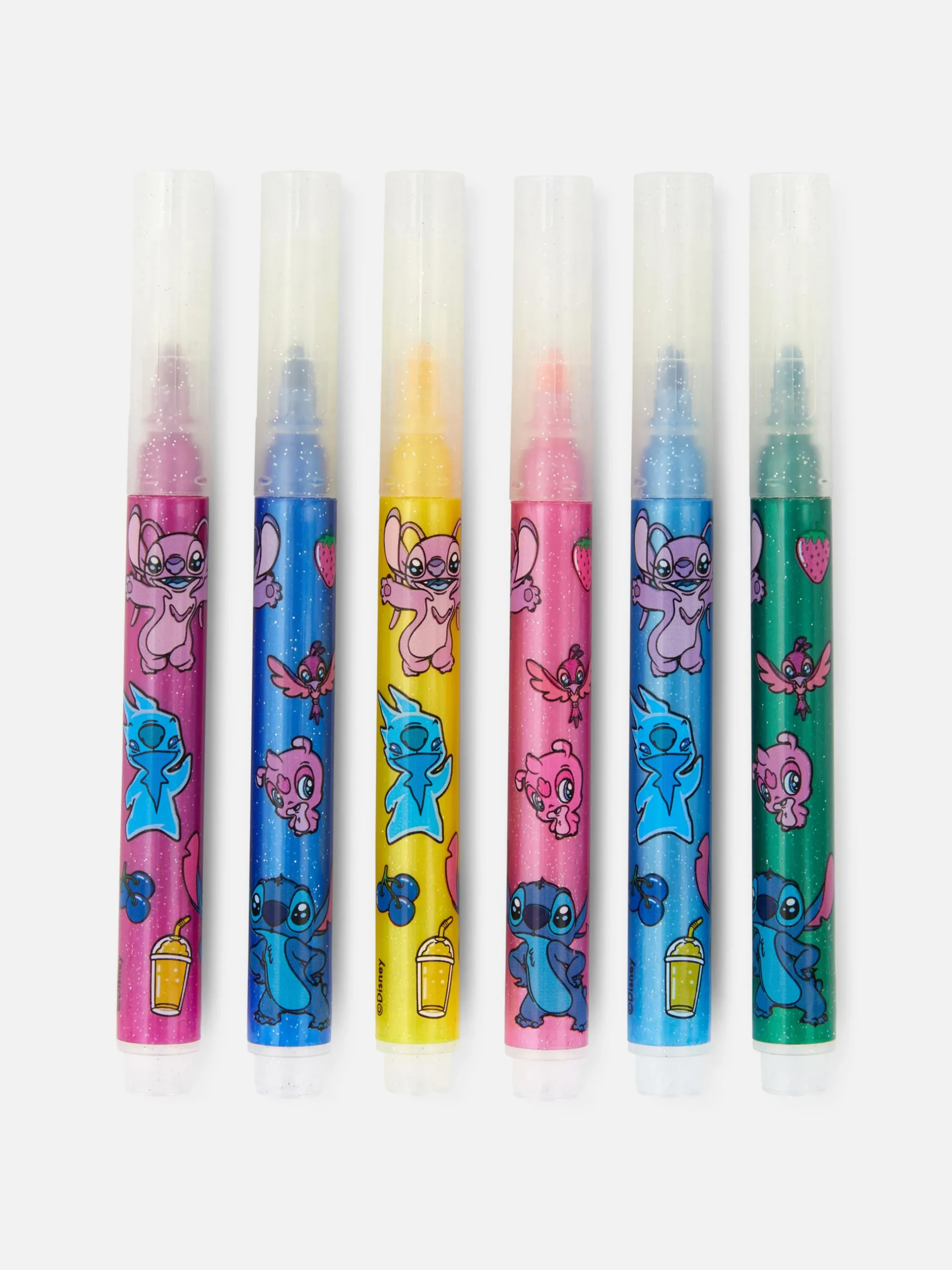 6-Pack Disney’s Stitch Glitter Marker Pens|Primark Sale