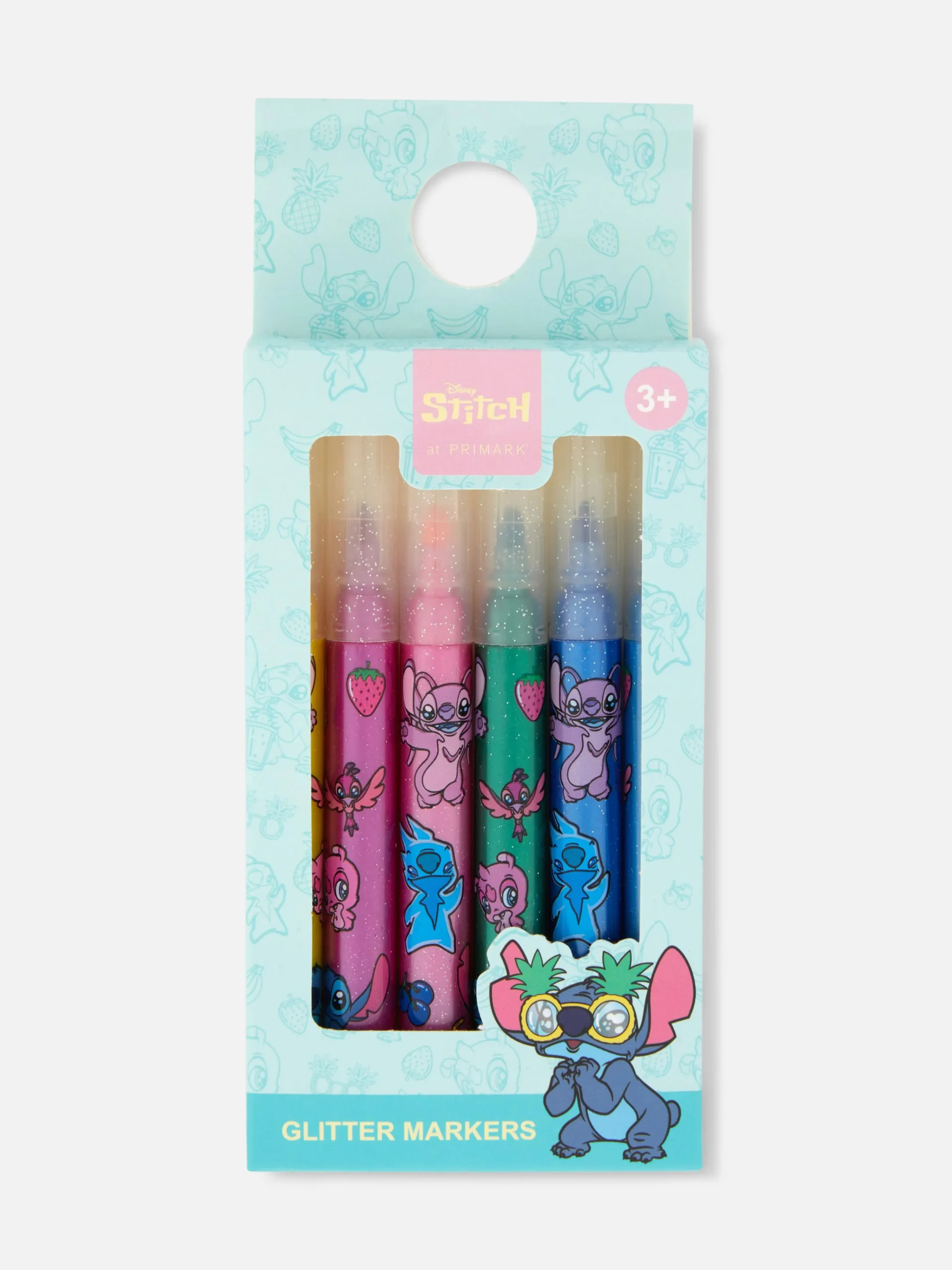 6-Pack Disney’s Stitch Glitter Marker Pens|Primark Sale