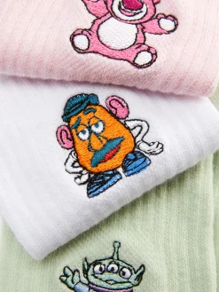3-Pack Disney’s Toy Story Crew Socks|Primark Hot