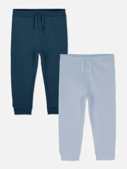 2-Pack Drawstring Cuffed Joggers|Primark