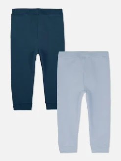 2-Pack Drawstring Cuffed Joggers|Primark