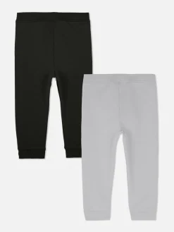 2-Pack Drawstring Cuffed Joggers|Primark New