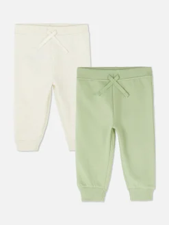2-Pack Drawstring Cuffed Joggers|Primark Discount