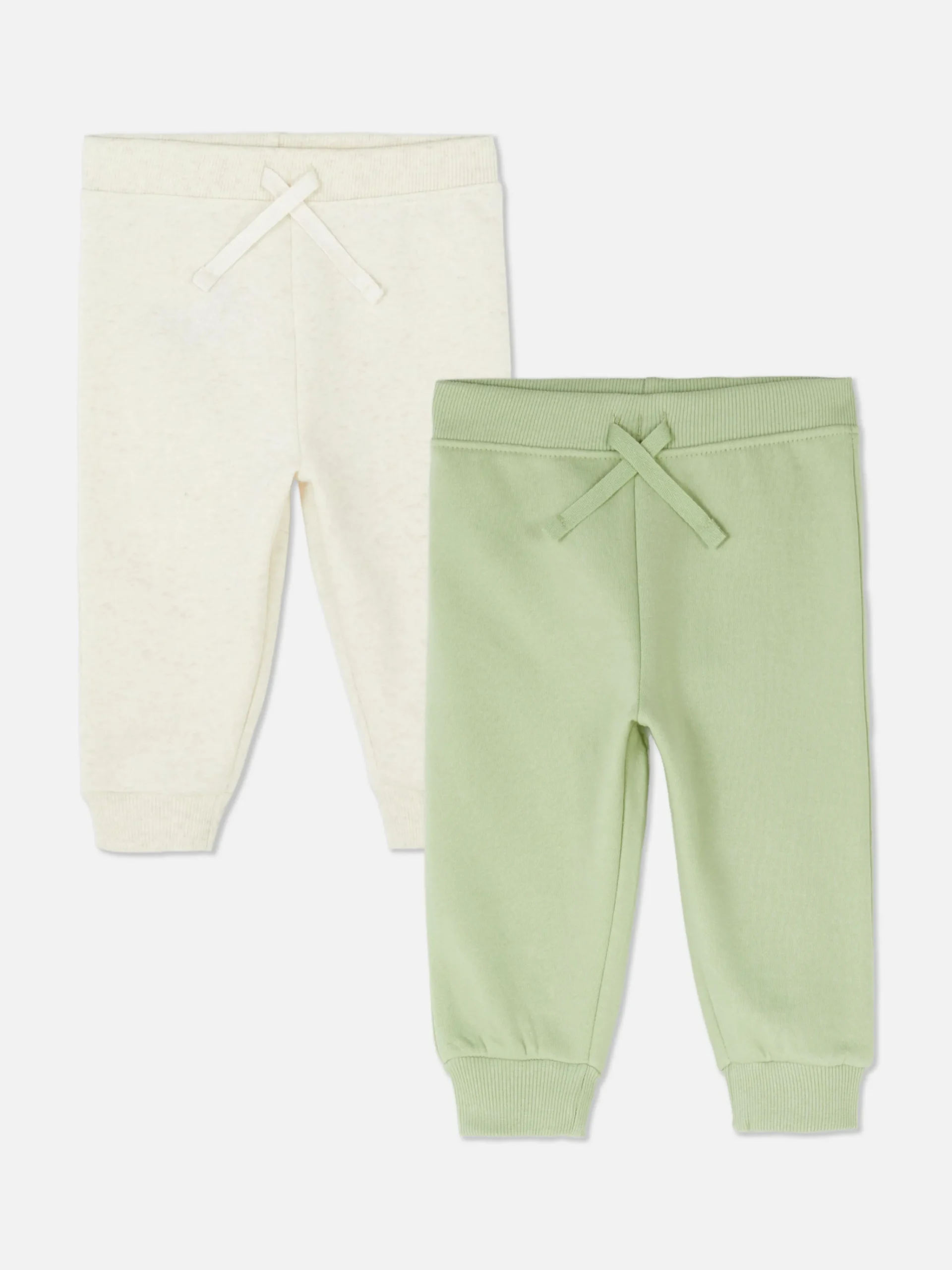 2-Pack Drawstring Cuffed Joggers|Primark Discount