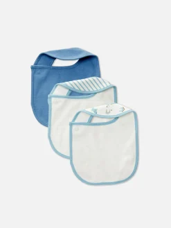 3-Pack Dribble Proof Bibs|Primark