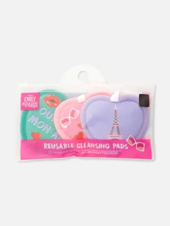 3-Pack Emily In Paris Reusable Cleansing Pads|Primark Clearance