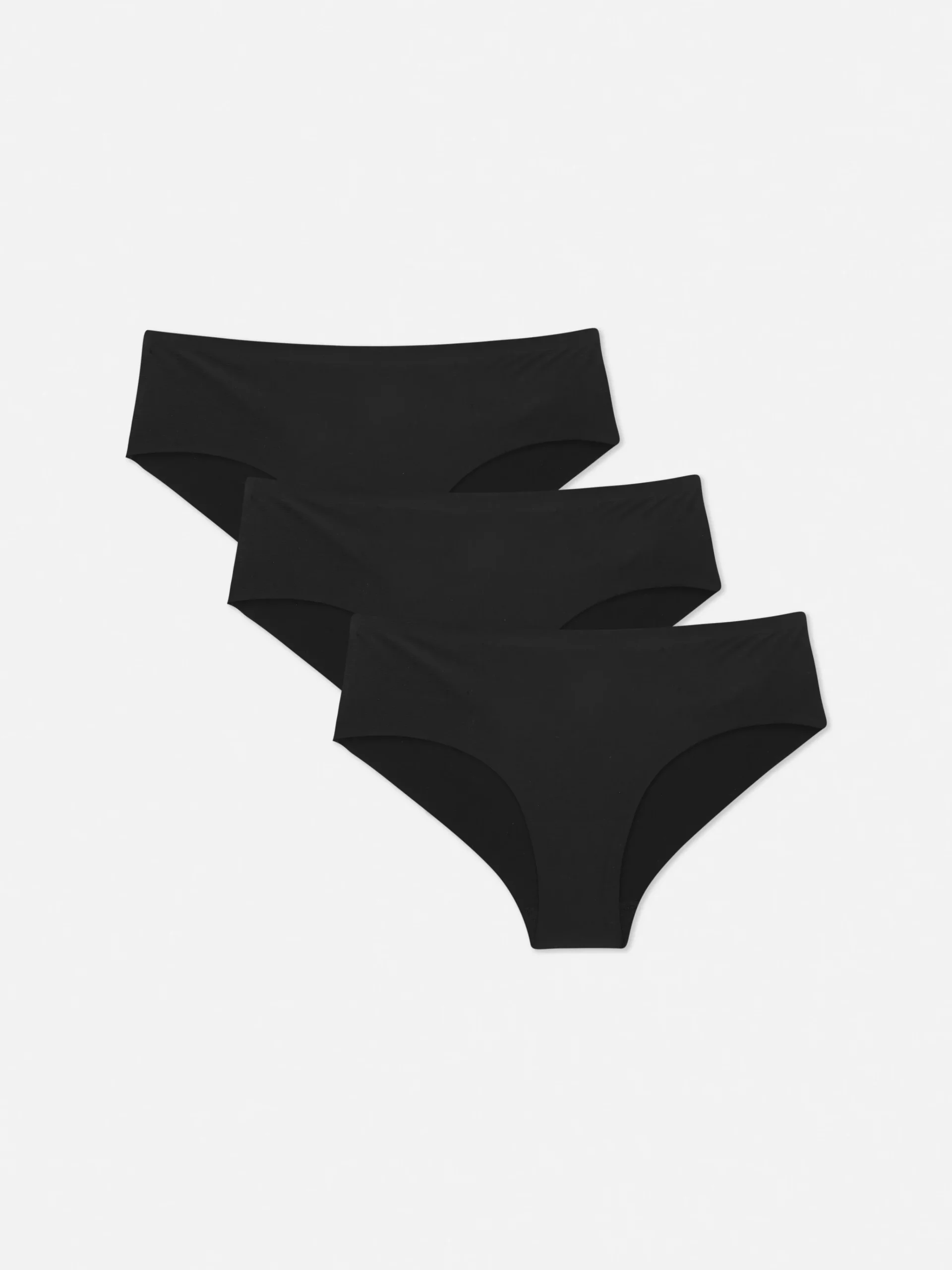 3-Pack Essential Invisible Hipster Briefs|Primark Outlet