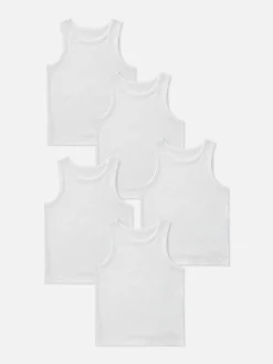 5-Pack Essential Tanks|Primark Clearance