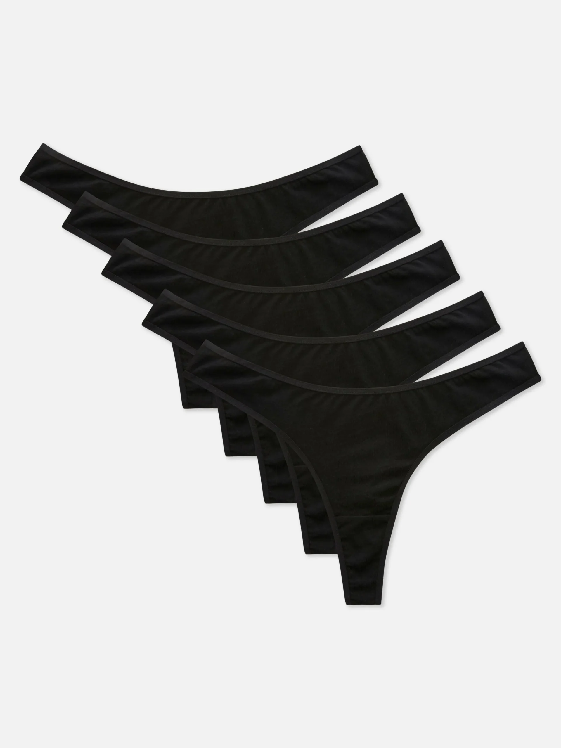 5-Pack Essential Thongs|Primark New