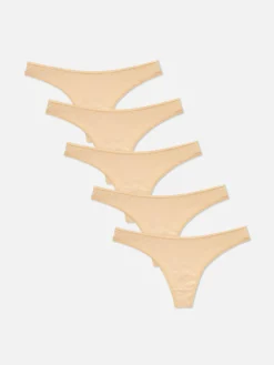 5-Pack Everyday Thongs|Primark Sale