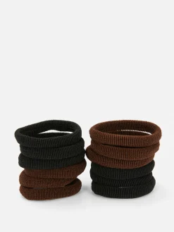 20-Pack Fabric Hair Ties|Primark Clearance