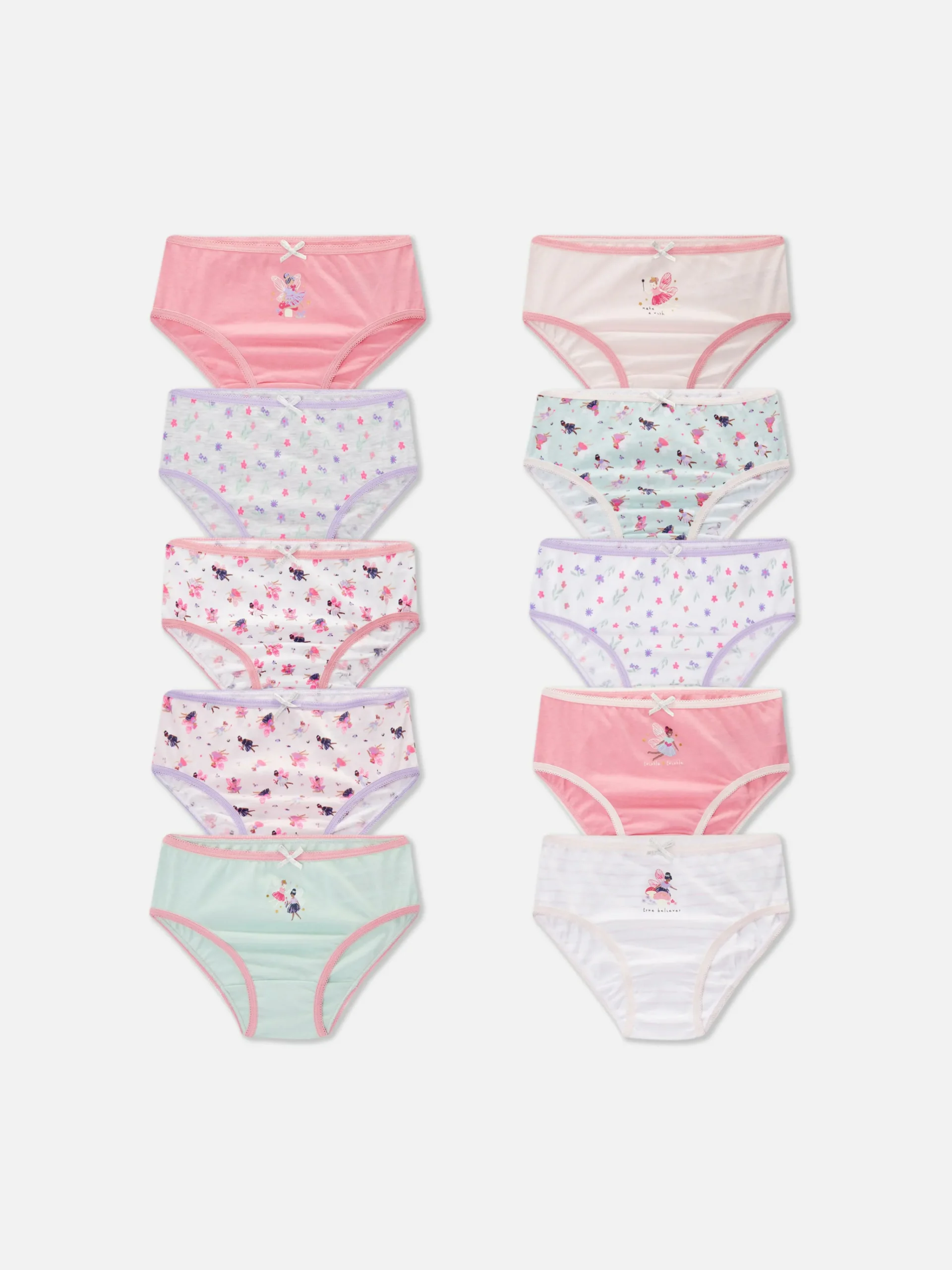 10-Pack Fairy Briefs|Primark