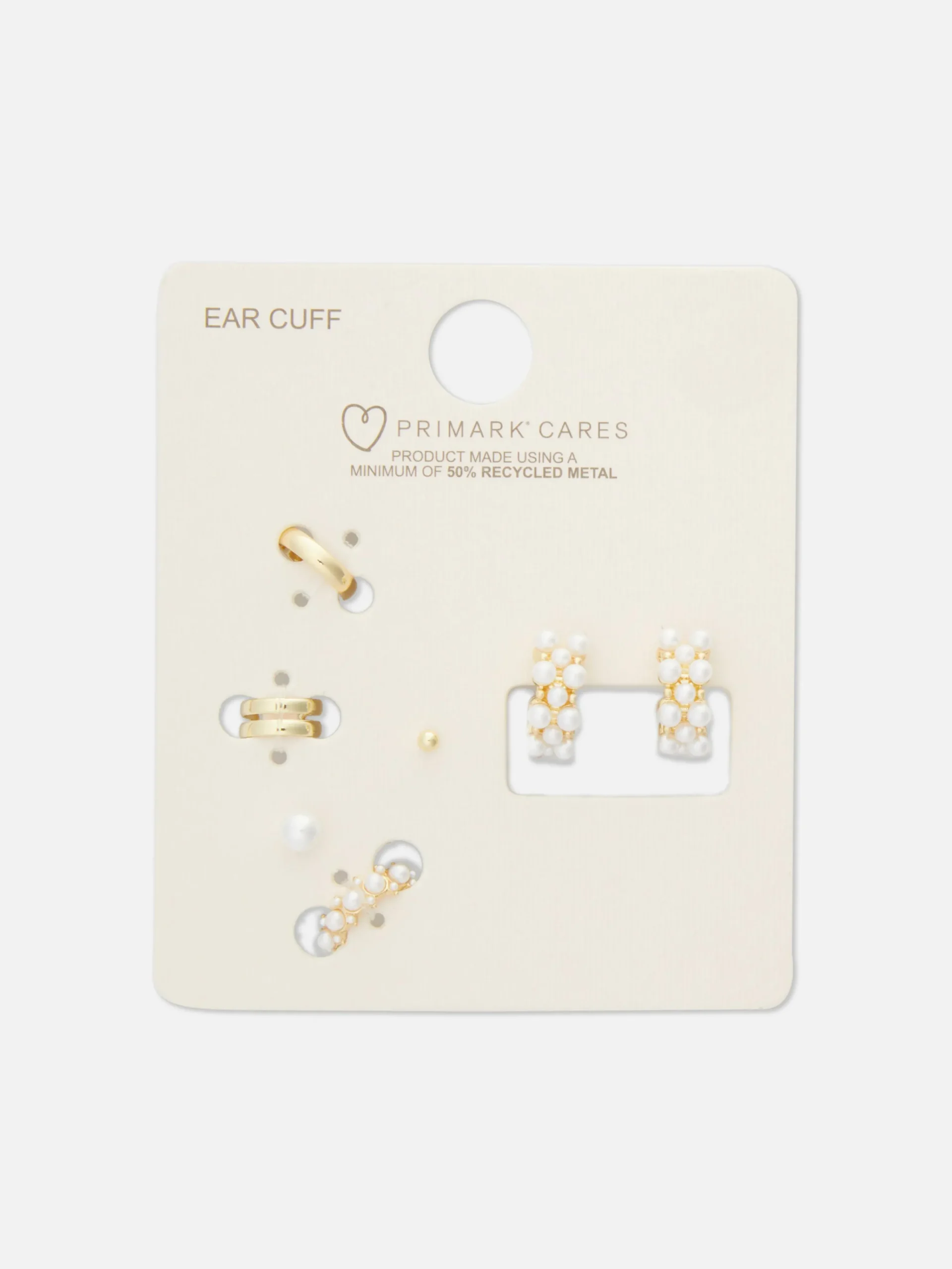 6-Pack Faux Pearl Earrings|Primark Online