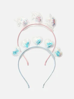 2-Pack Floating Glitter Headbands|Primark Clearance