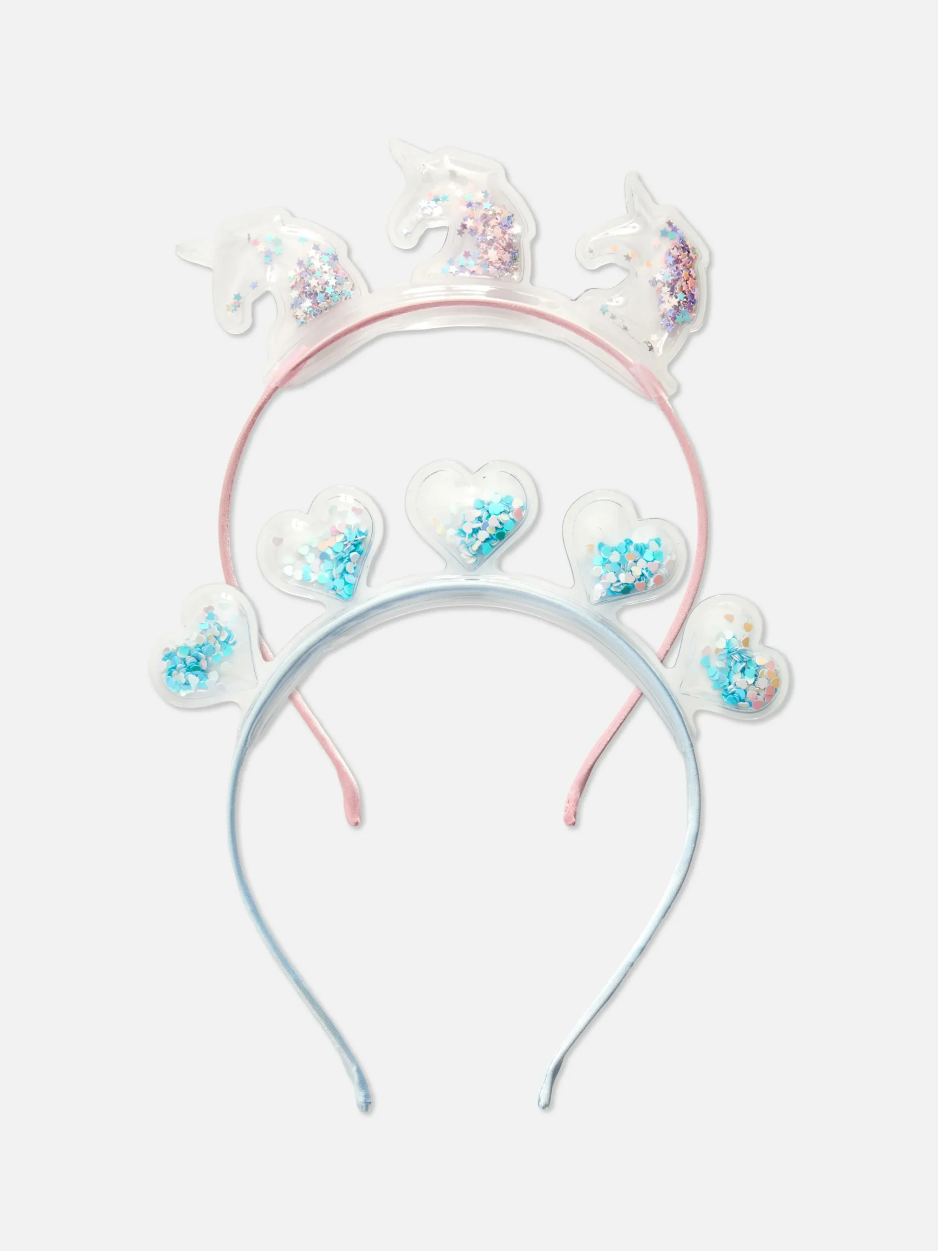 2-Pack Floating Glitter Headbands|Primark Clearance