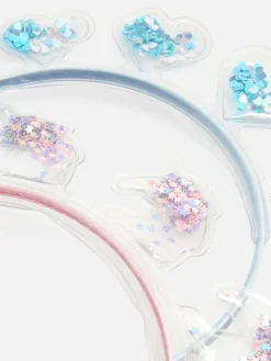 2-Pack Floating Glitter Headbands|Primark Clearance