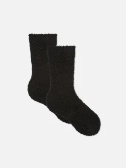 2-Pack Fluffy Bouclé Socks|Primark Discount