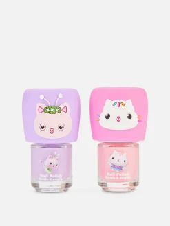 2-Pack Gabby’s Dollhouse Nail Polish Set|Primark