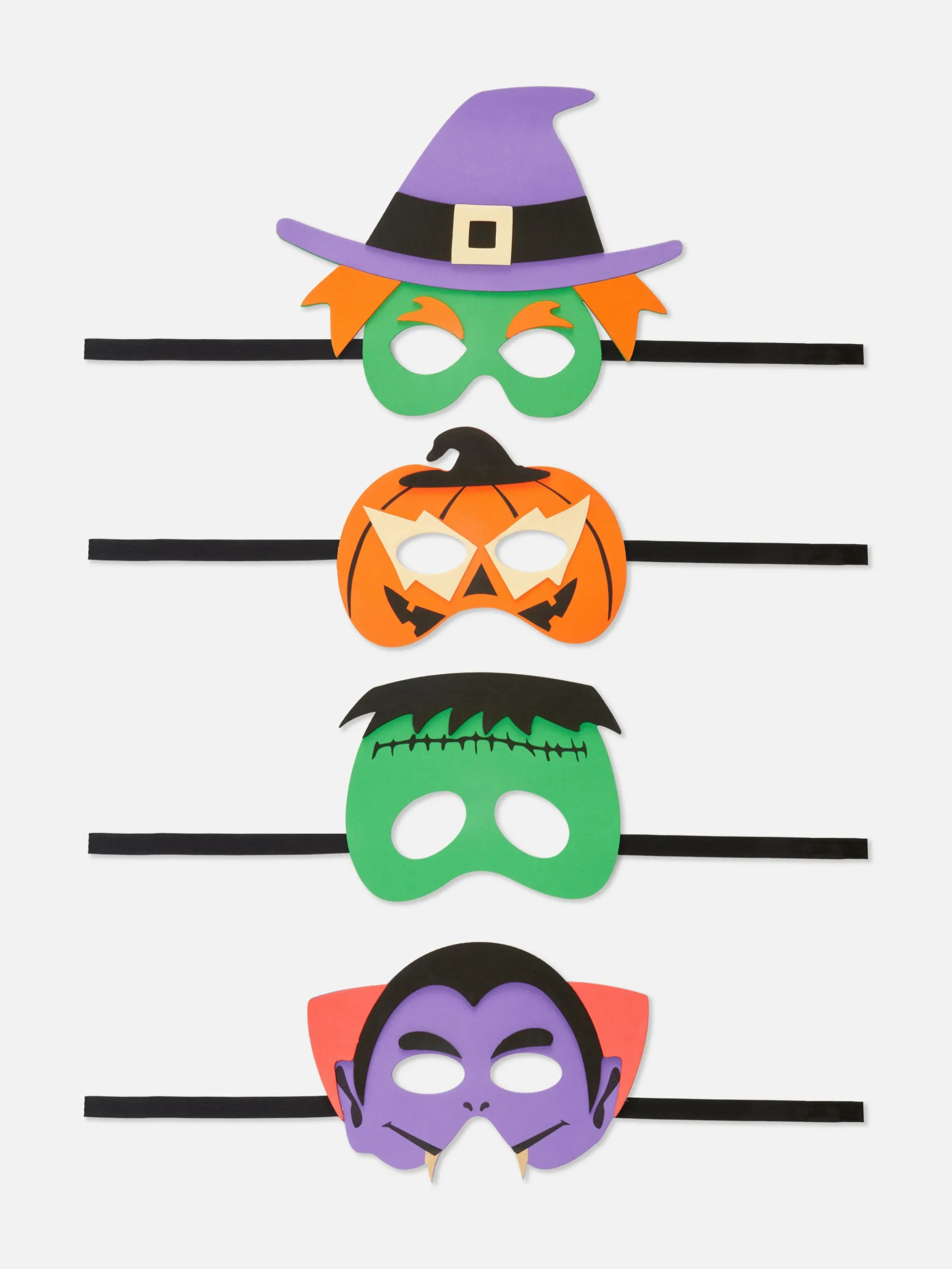 4-Pack Halloween Mask Set|Primark Online