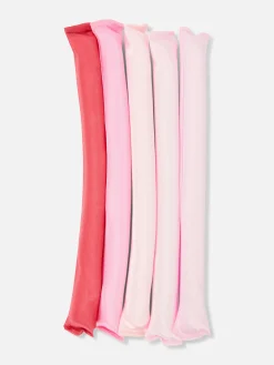 5-Pack Heatless Curling Set|Primark